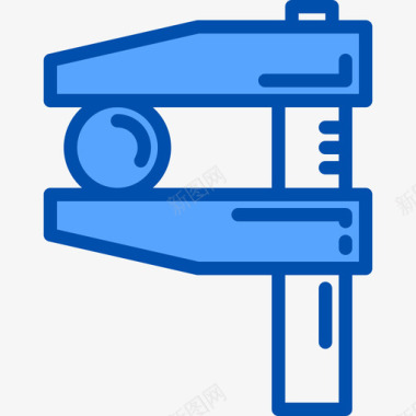 卡钳结构103蓝色图标图标