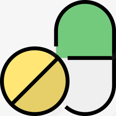 医学医学141线性颜色图标图标