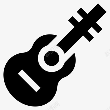 吉他音乐和乐器13填充图标图标
