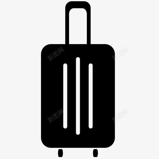 行李手提箱旅行图标svg_新图网 https://ixintu.com 手提箱 旅行 行李