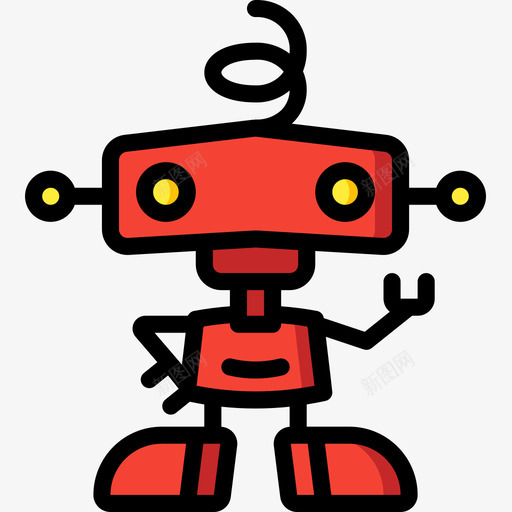 机器人学机器人学29线性颜色图标svg_新图网 https://ixintu.com 机器人学 线性 颜色
