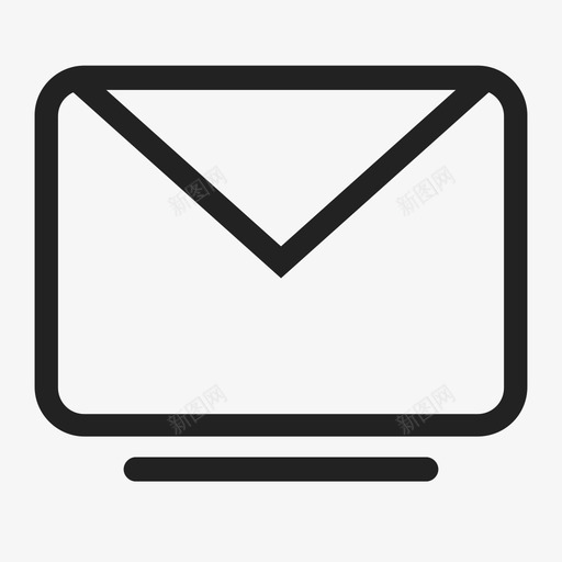 写邮件svg_新图网 https://ixintu.com 写邮件 线性