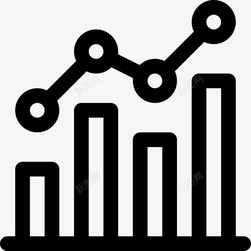 统计策略25线性图标svg_新图网 https://ixintu.com 策略 线性 统计