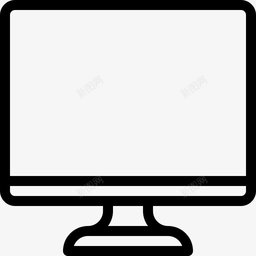 屏幕电脑显示器电脑屏幕图标svg_新图网 https://ixintu.com 屏幕 显示器 桌面 电脑 设计