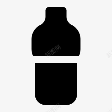 瓶子饮料矿泉水图标图标