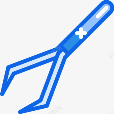 工具牙科13蓝色图标图标
