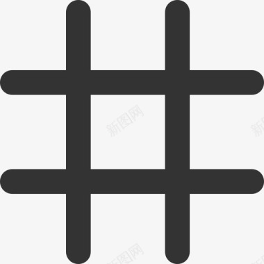 hashtag图标