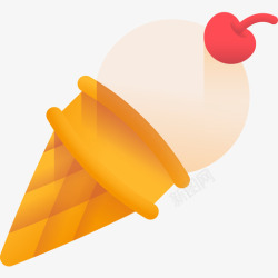 4个冰淇淋图标冰淇淋糖果店4颜色图标高清图片