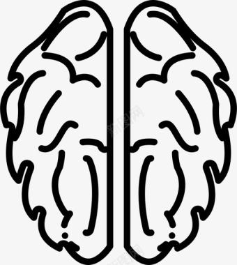 大脑头脑思维图标图标