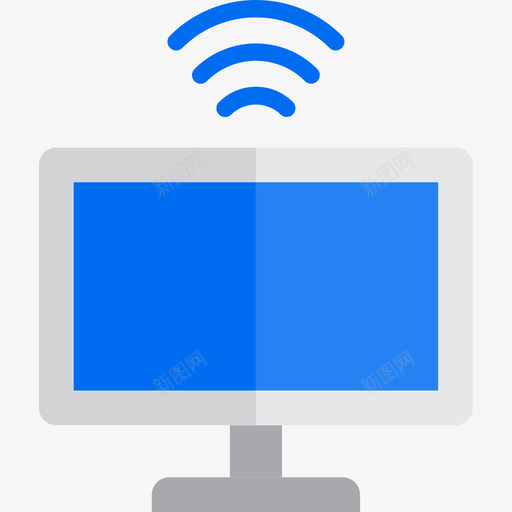 连接通信网络3扁平图标svg_新图网 https://ixintu.com 扁平 连接 通信网络