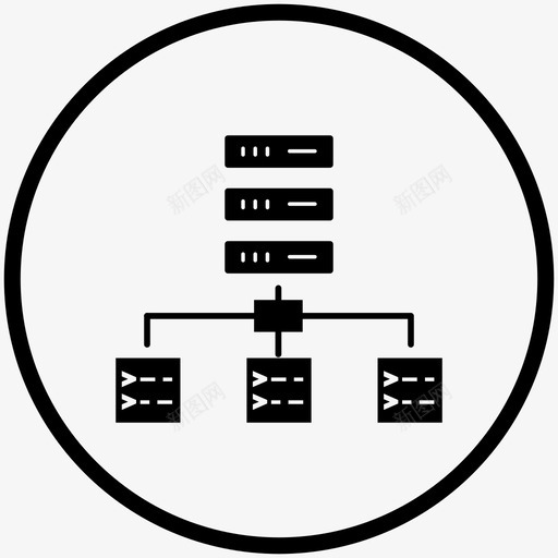 子任务子实体层次结构图标svg_新图网 https://ixintu.com 任务 历史 填充 实体 层次 敏捷 结构 黑色
