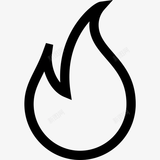 Flame博客作者和影响者17直系图标svg_新图网 https://ixintu.com Flame 博客作者和影响者17 直系