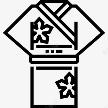 和服日本33直纹图标图标