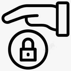 Accessprotectedlocklockprotectionprotectedaccess图标高清图片