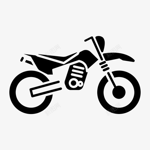 摩托车运动小道图标svg_新图网 https://ixintu.com 小道 摩托车 符号 车辆 运动 运输