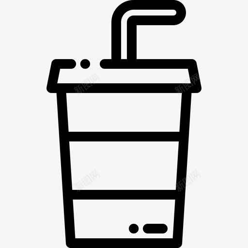 咖啡23号咖啡厅直系图标svg_新图网 https://ixintu.com 23号 咖啡 咖啡厅 直系