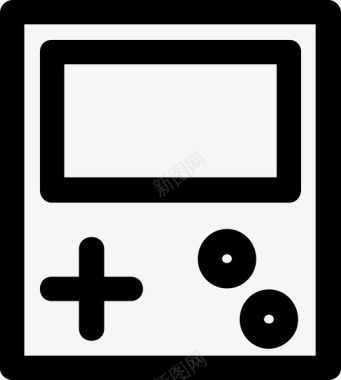 游戏机控制台控制器图标图标