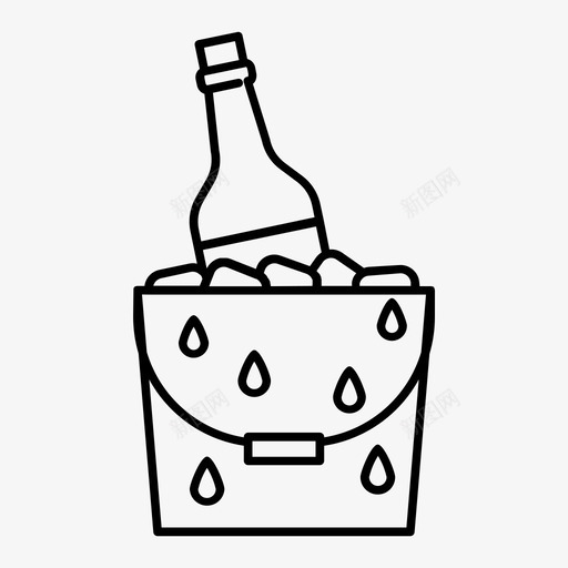 食物酒桶饮料图标svg_新图网 https://ixintu.com 酒杯 酒桶 食物 饮料