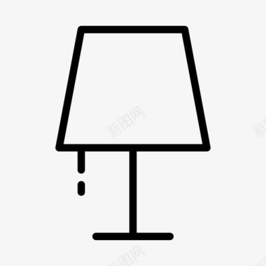 灯具家具灯泡装饰图标图标