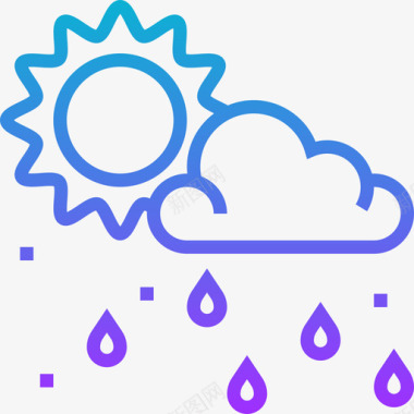 雨天气156坡度图标图标