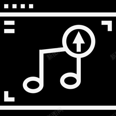 音乐接口78固态图标图标