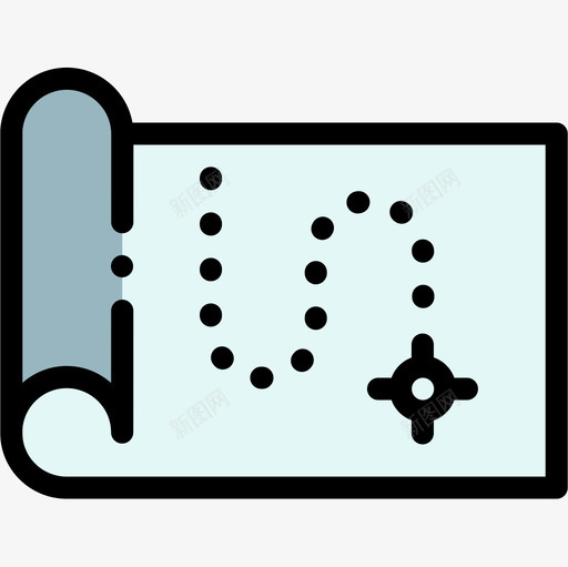 地图忍者28线颜色图标svg_新图网 https://ixintu.com 地图 忍者28 线颜色