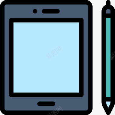 图形板手机13线颜色图标图标
