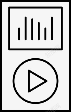 mp3播放器音乐歌曲图标图标