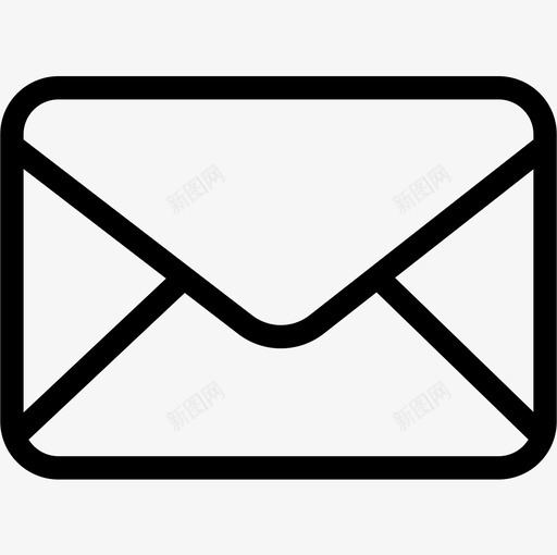 电子邮件接口60线性图标svg_新图网 https://ixintu.com 接口 电子邮件 线性