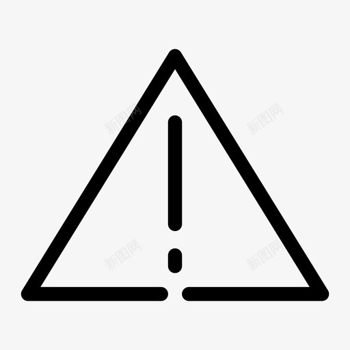 提醒注意提示图标svg_新图网 https://ixintu.com 应用程序差距媒体 提示 提醒 注意 警告