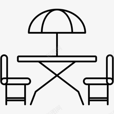家具椅子户外图标图标
