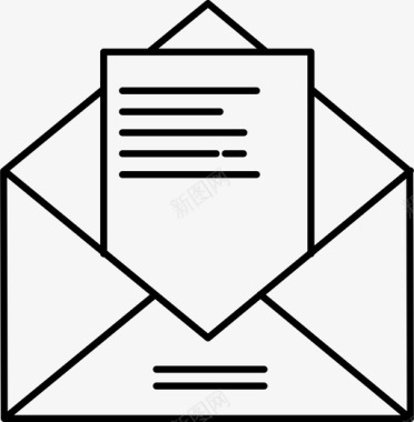 信件信封留言图标图标