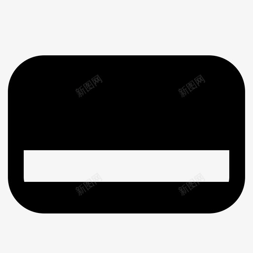 信用卡商业支付图标svg_新图网 https://ixintu.com 信用卡 商业 商店 字形 支付 电子商务