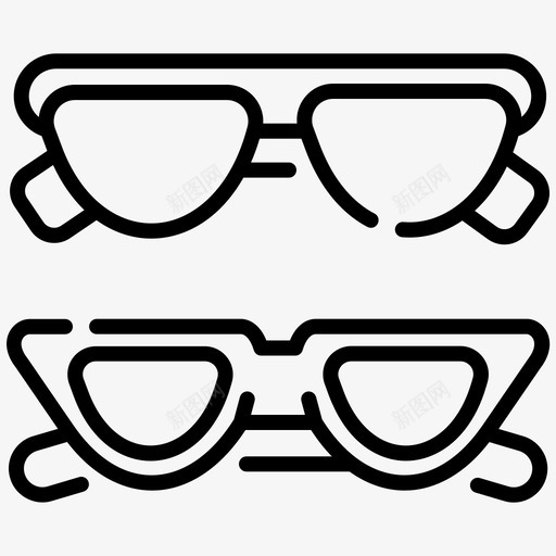 采购产品太阳镜配件眼镜图标svg_新图网 https://ixintu.com 夏季 时尚 眼镜 配件 采购产品太阳镜 防护
