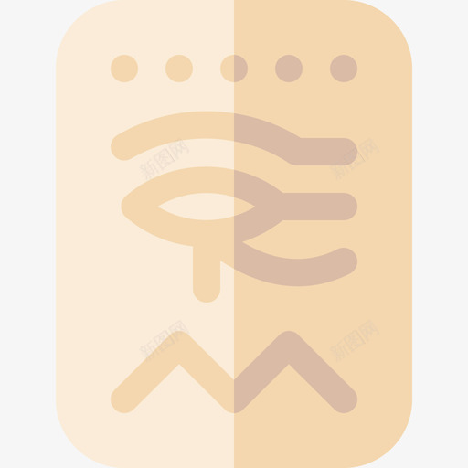 象形文字埃及19平坦图标svg_新图网 https://ixintu.com 埃及19 平坦 象形文字