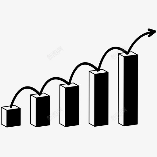 增长财务增长增长图图标svg_新图网 https://ixintu.com 利润 增长 增长图 投资 财务增长