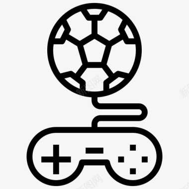 球类游戏电子产品游戏机图标图标