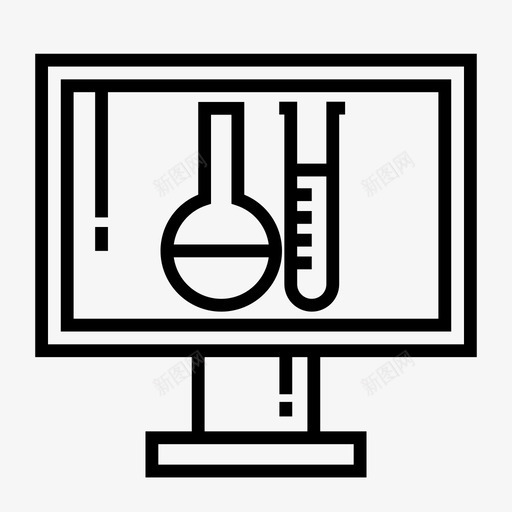 计算机设备电子图标svg_新图网 https://ixintu.com 技术 电子 科学 计算机 设备