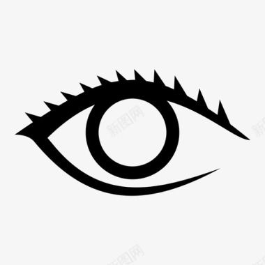 眼睛隐藏看图标图标