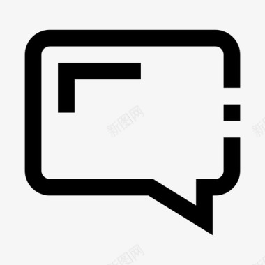 消息聊天界面图标图标