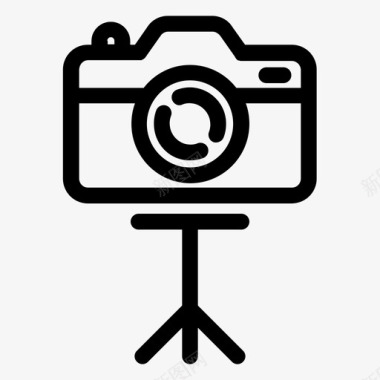 相机架摄影拍摄图标图标