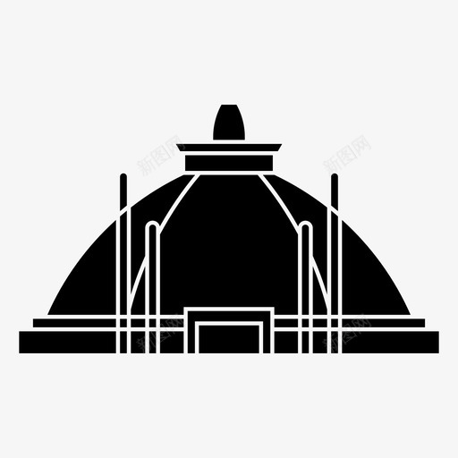 波隆纳鲁瓦亚洲建筑亚洲地标图标svg_新图网 https://ixintu.com 亚洲 令人难忘 地标 建筑 斯里兰卡 波隆 纳鲁 遗迹