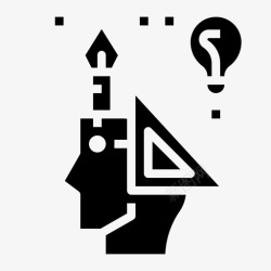 教育行业思维创意图形创意编辑图形图标高清图片
