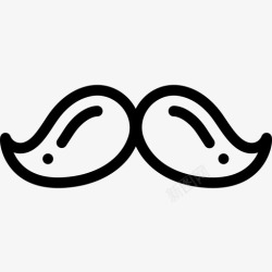 mostacheMostacheOctoberfest28线性图标高清图片