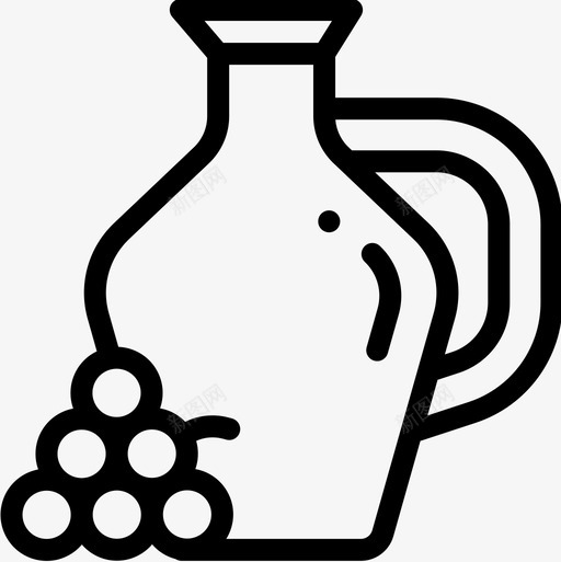 葡萄酒葡萄酒2直系图标svg_新图网 https://ixintu.com 直系 葡萄酒