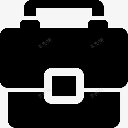 公文包包手提箱图标svg_新图网 https://ixintu.com 公文包 学习 工作 手提箱 教育