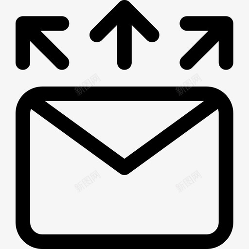 邮寄营销53直系图标svg_新图网 https://ixintu.com 直系 营销 邮寄