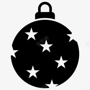 派对地球仪圣诞饰品装饰球图标图标