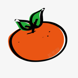 柿子标志设计柿子高清图片