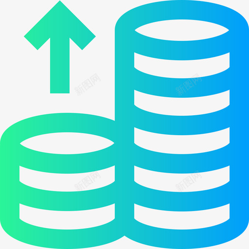 利润业务302梯度图标svg_新图网 https://ixintu.com 业务 利润 梯度